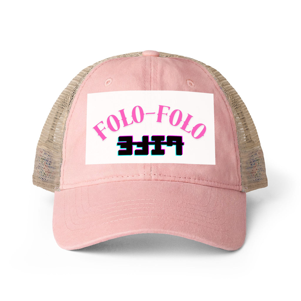 Women's Washed Mesh-Back Cap