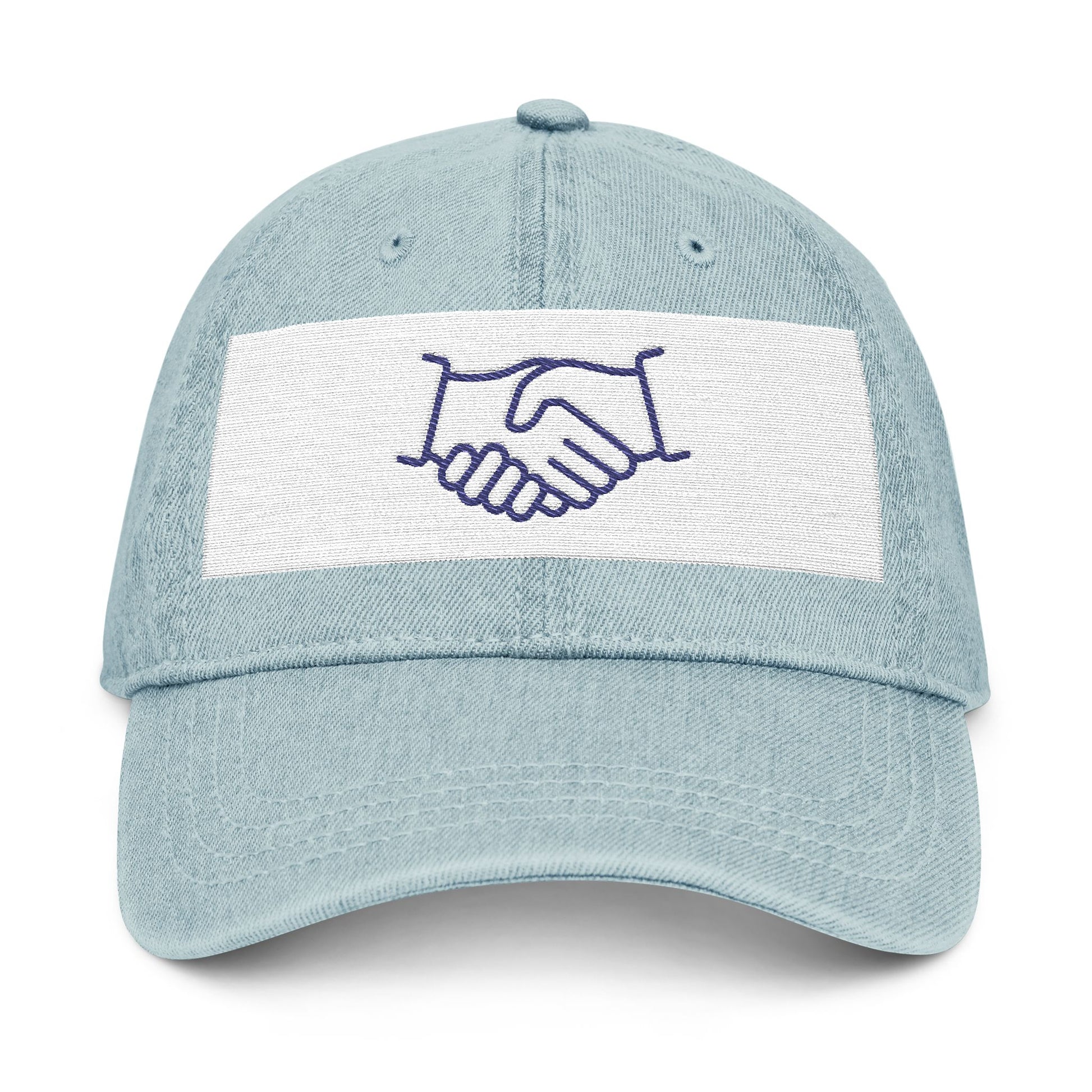 Embroidered Denim Cap with Colorful Design, Casual Hat for Everyday Wear, Stylish Accessory for Outdoor Events, Perfect Gift for Friends