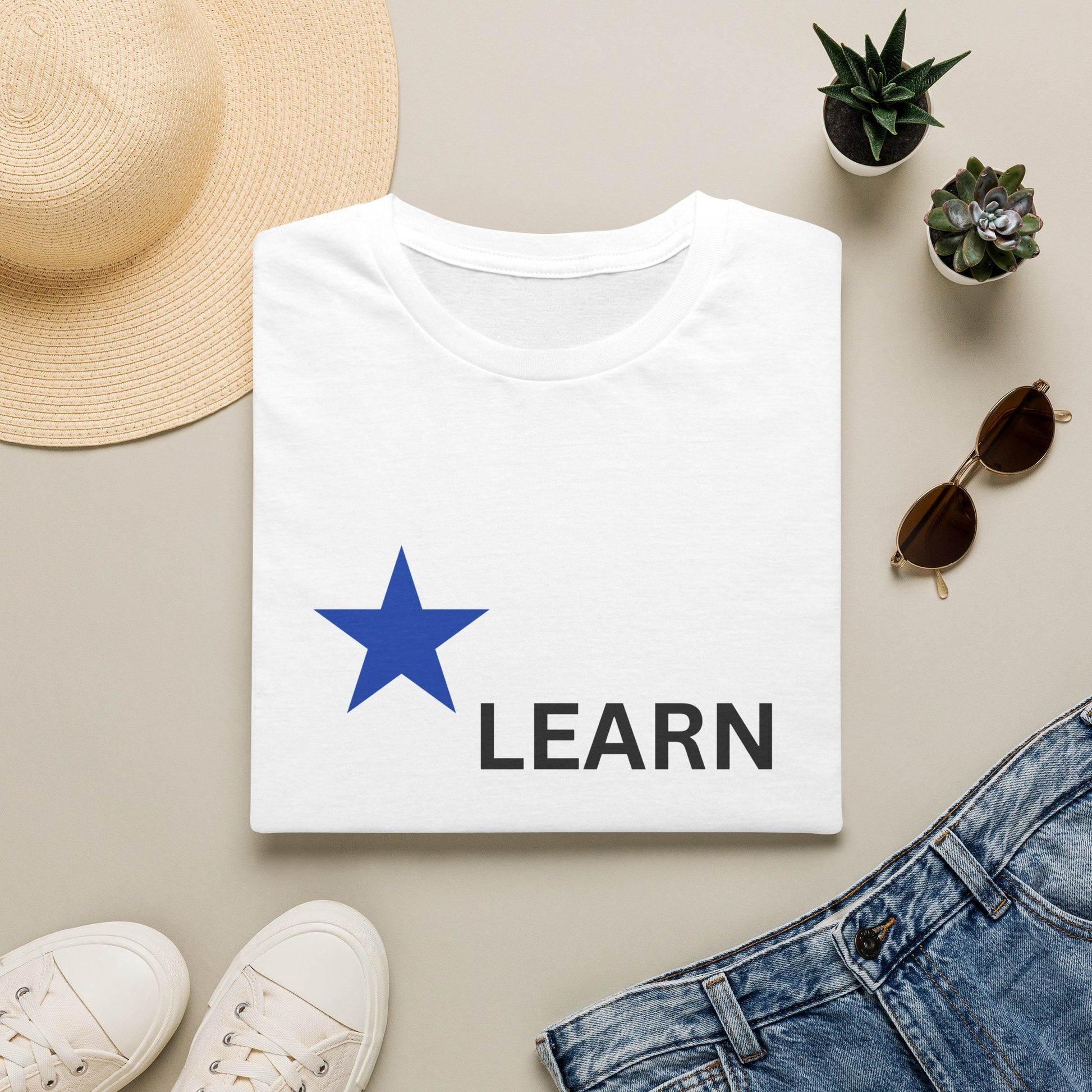 Learn Think Lead T-Shirt — Inspirational Education Tee