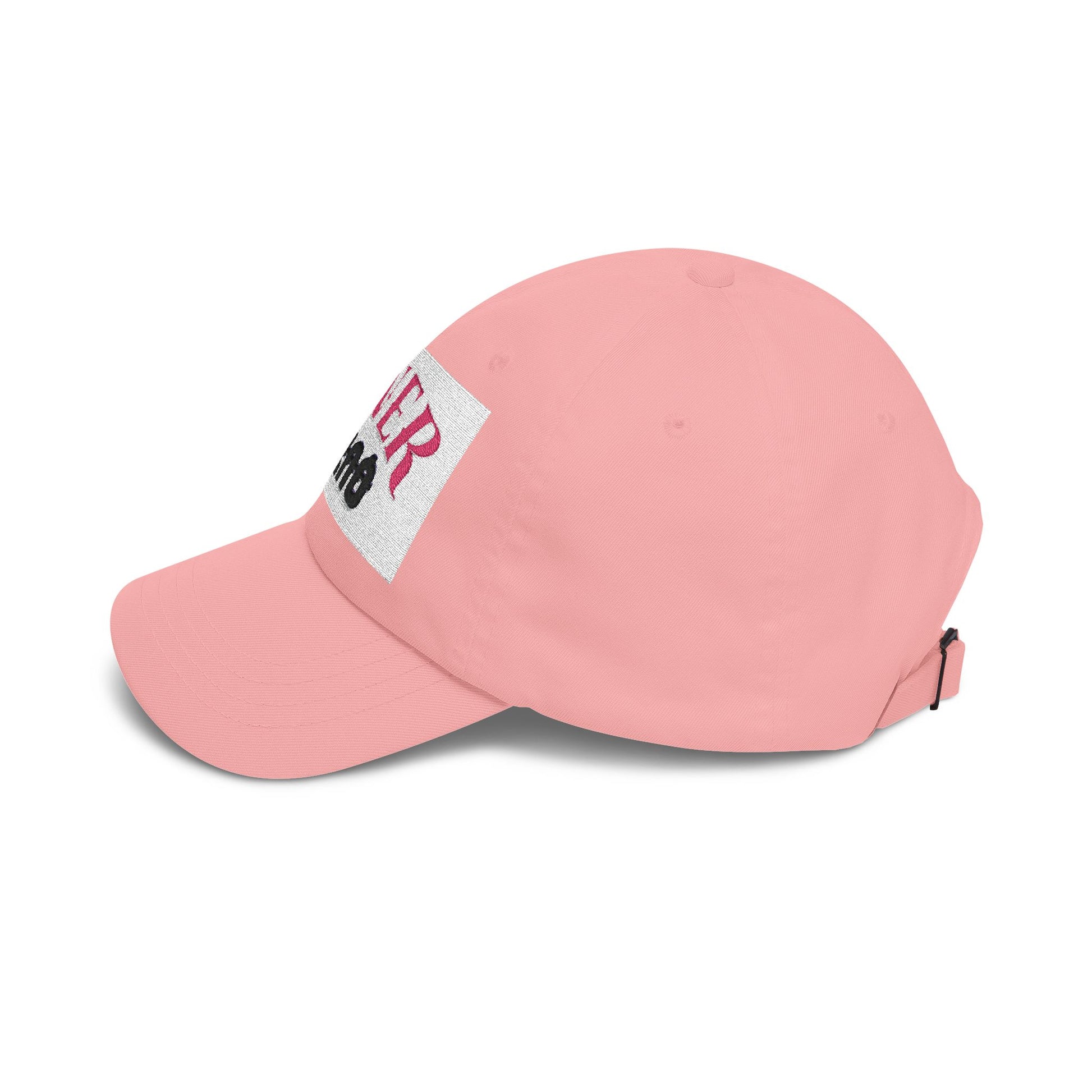 Dad Cap – 'Never QUIT' Distressed Patch Embroidered Baseball Hat
