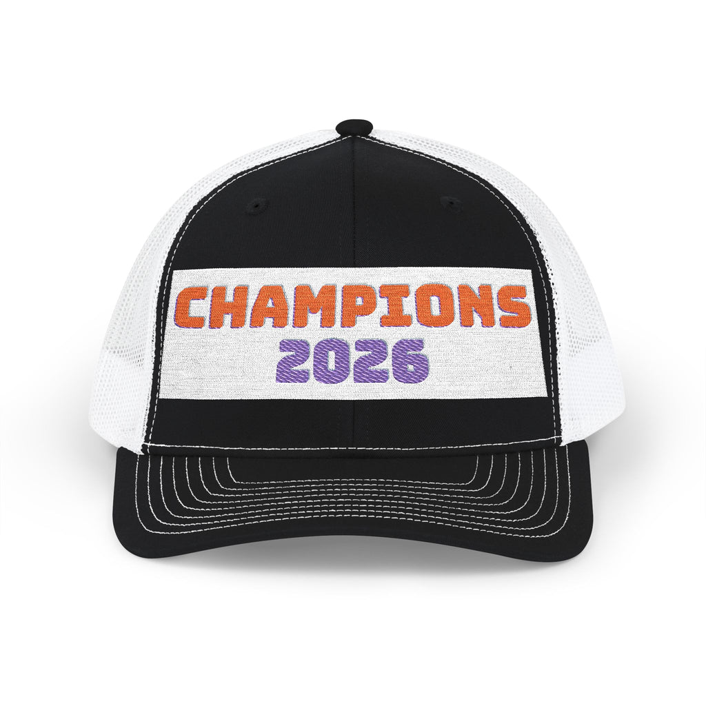 Champions 2026 Trucker Cap — Retro Sports Snapback