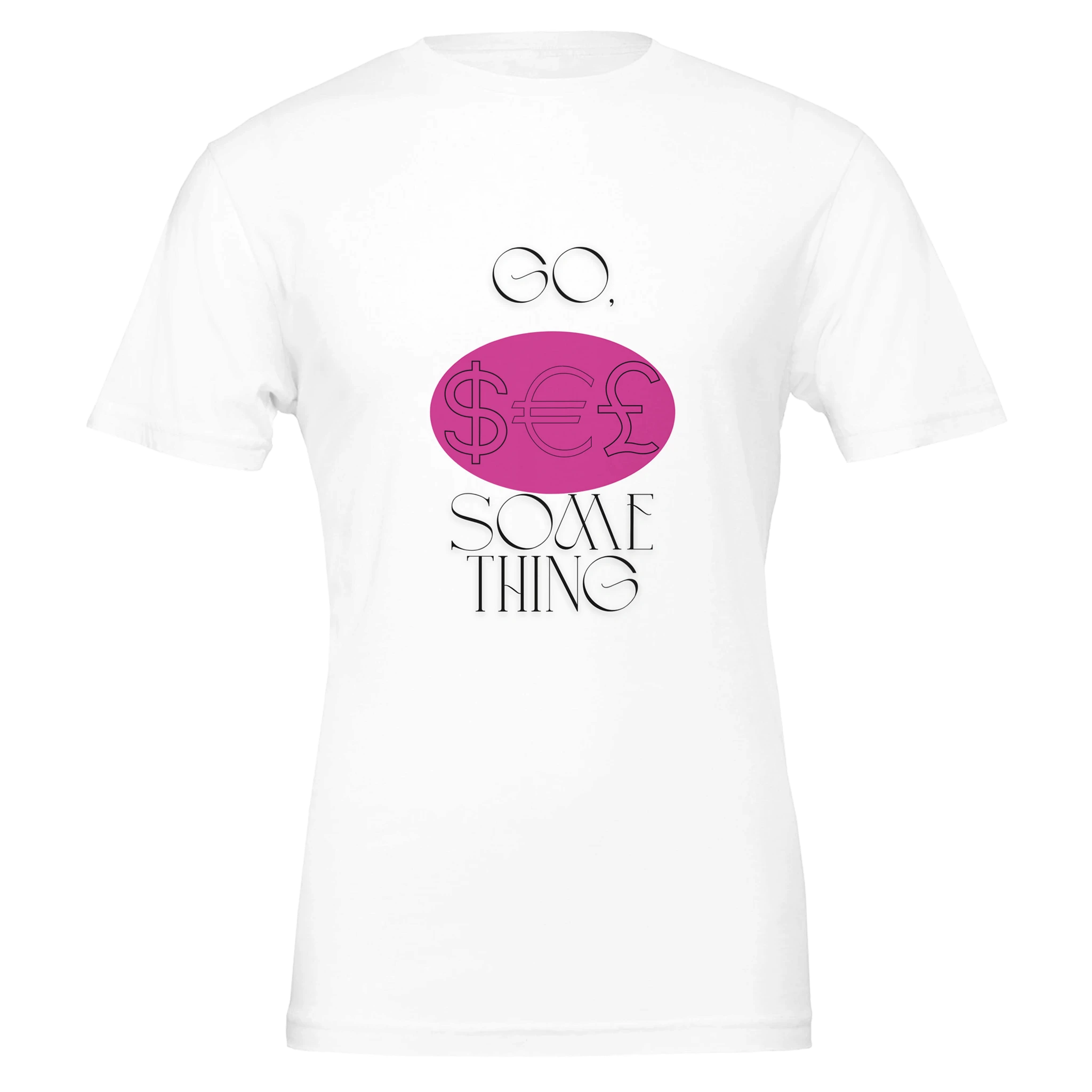 Premium Unisex Crewneck T-shirt | Bella + Canvas 3001 White