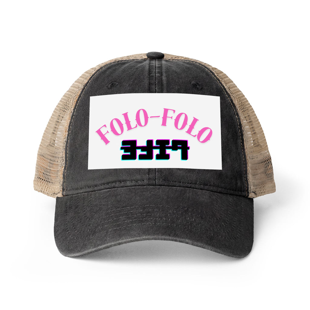 Women's Washed Mesh-Back Cap
