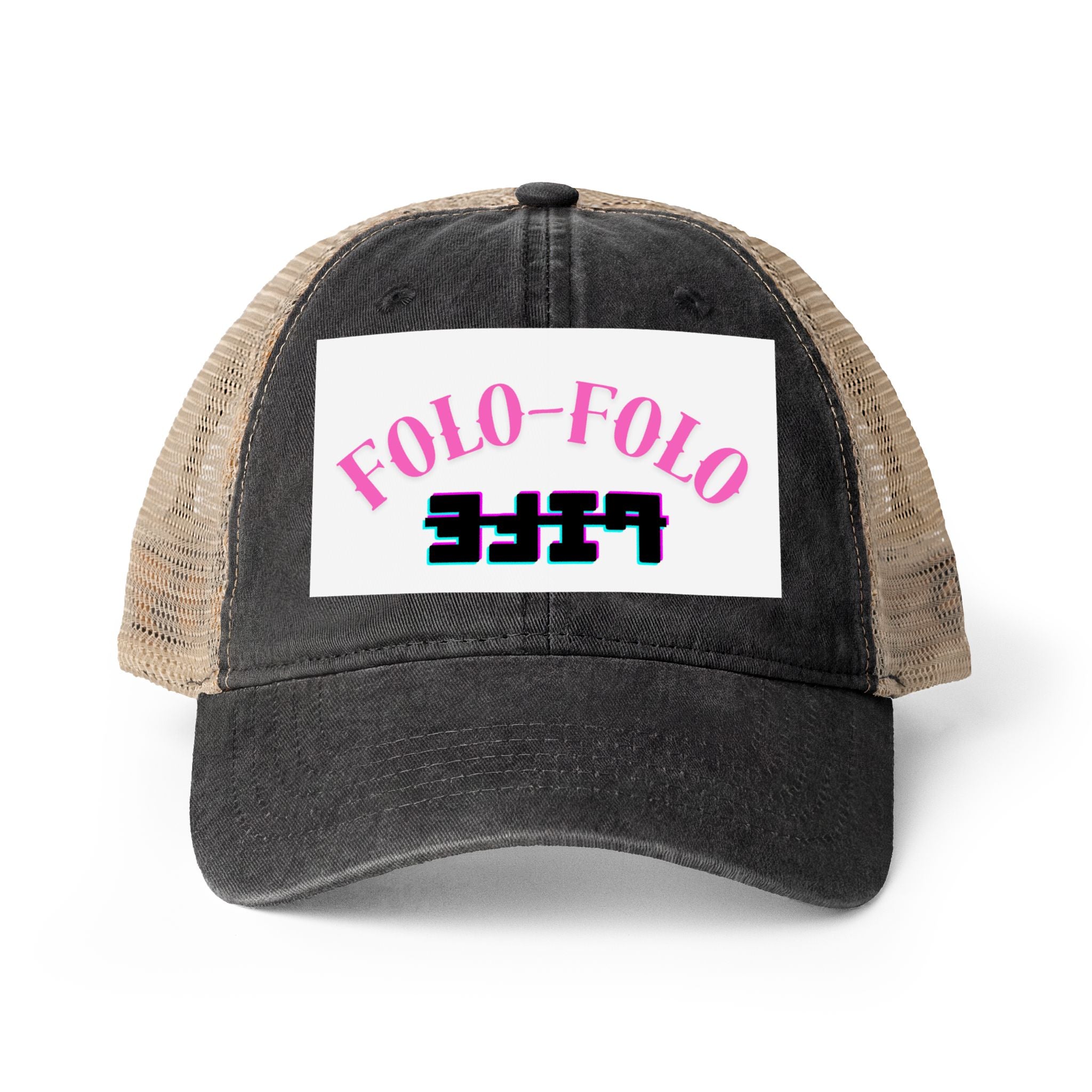 Women's Washed Mesh-Back Cap
