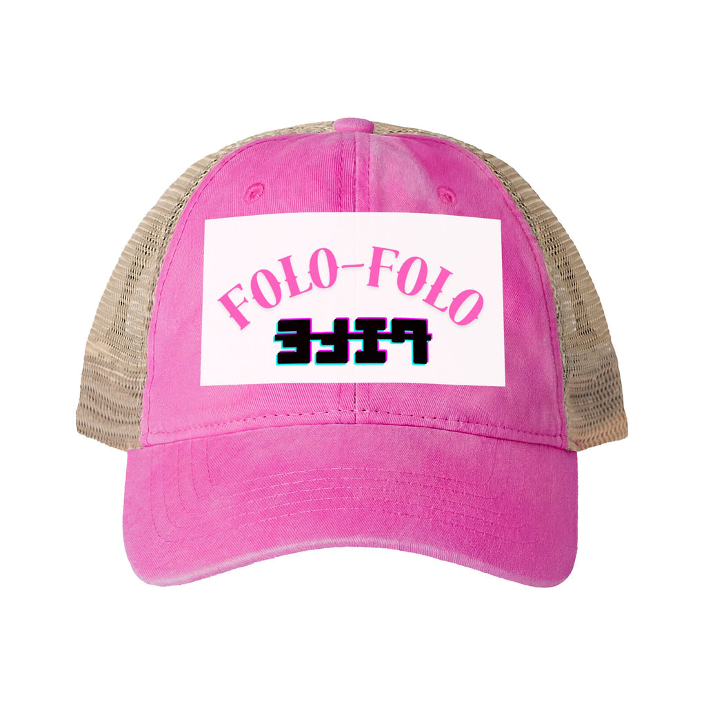 Women's Washed Mesh-Back Cap