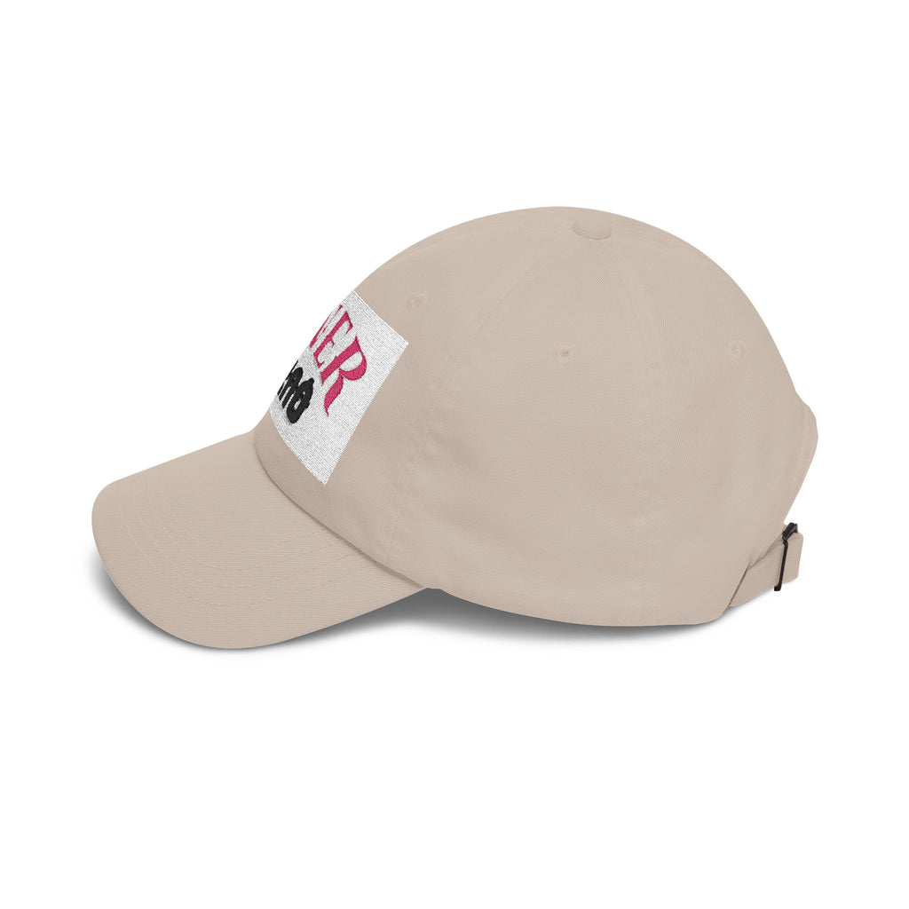 Dad Cap – 'Never QUIT' Distressed Patch Embroidered Baseball Hat