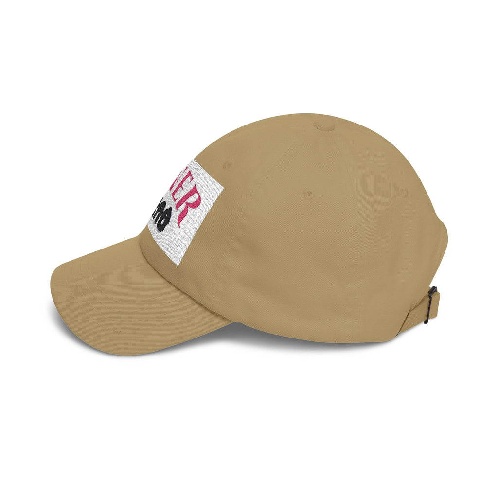 Dad Cap – 'Never QUIT' Distressed Patch Embroidered Baseball Hat