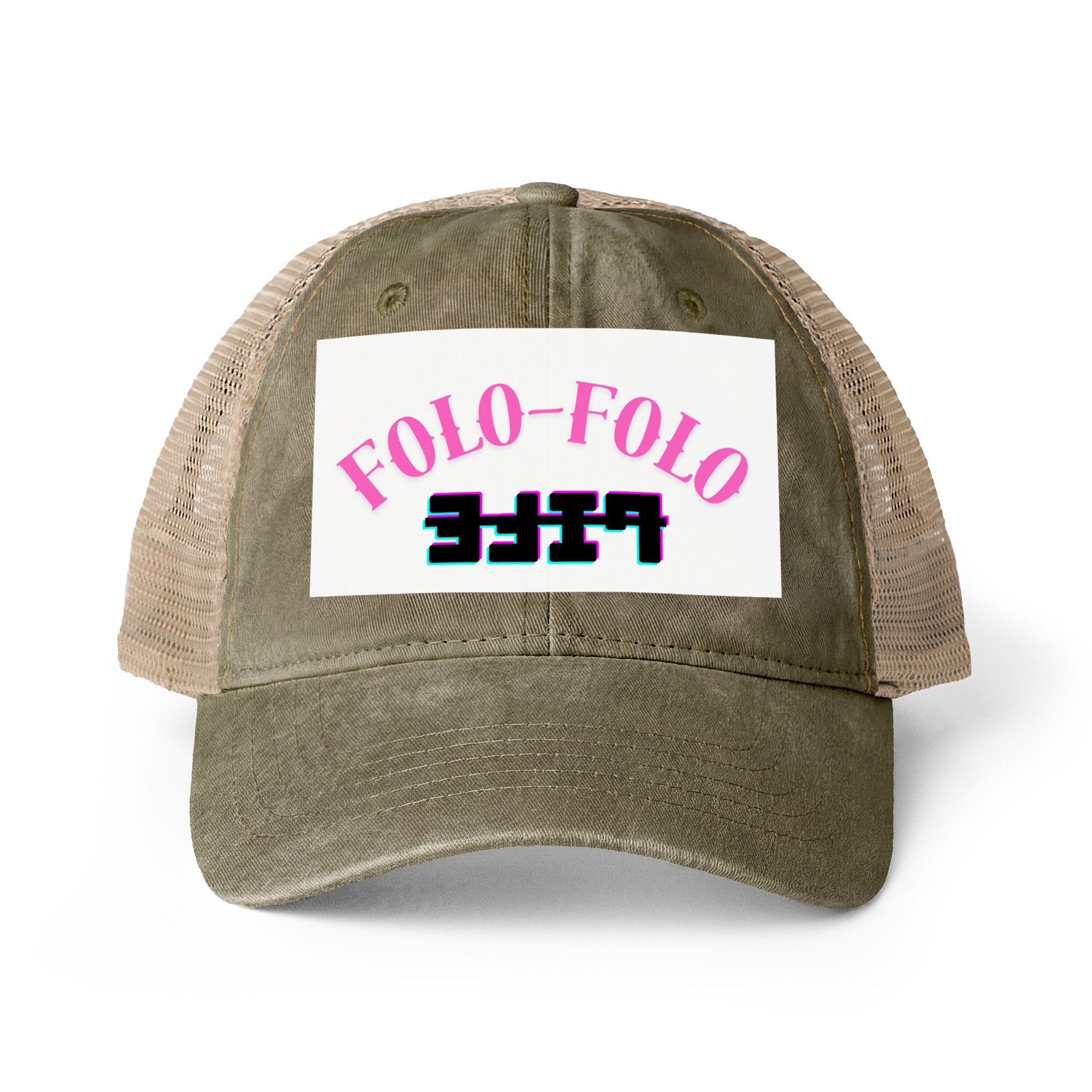 Women's Washed Mesh-Back Cap