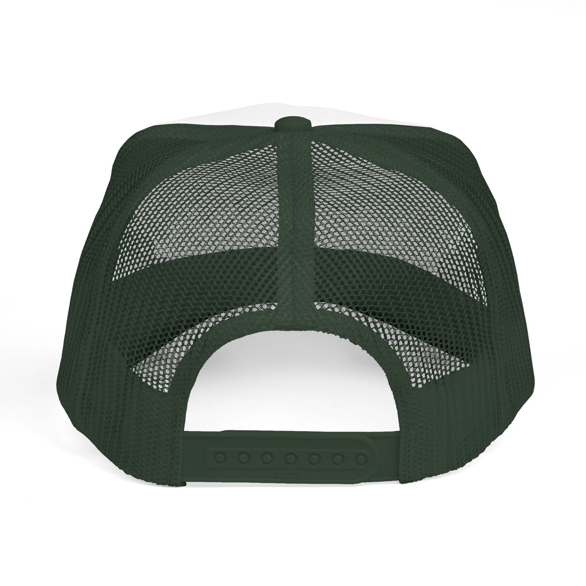 Action Logo Trucker Cap — Pink Emblem Mesh Baseball Hat
