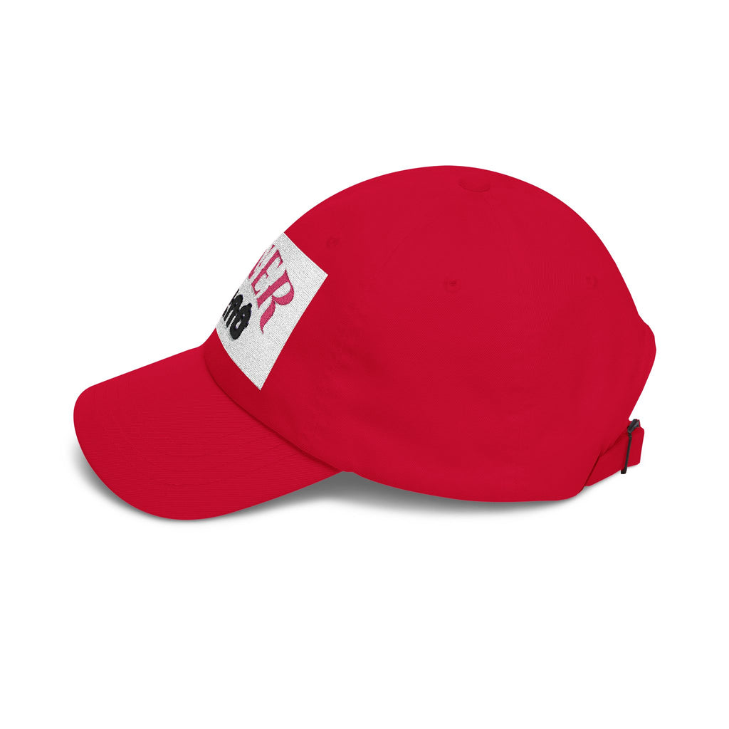Dad Cap – 'Never QUIT' Distressed Patch Embroidered Baseball Hat