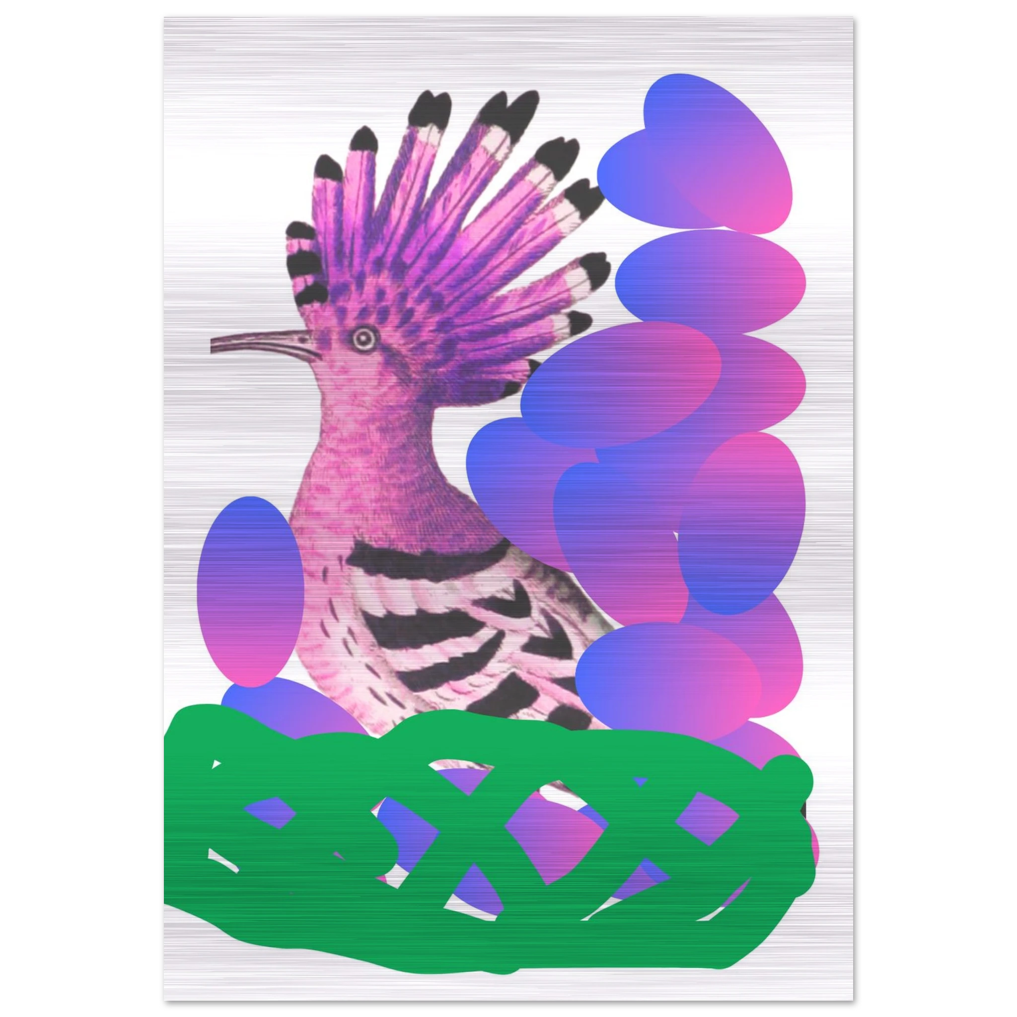 Brushed Aluminum Print