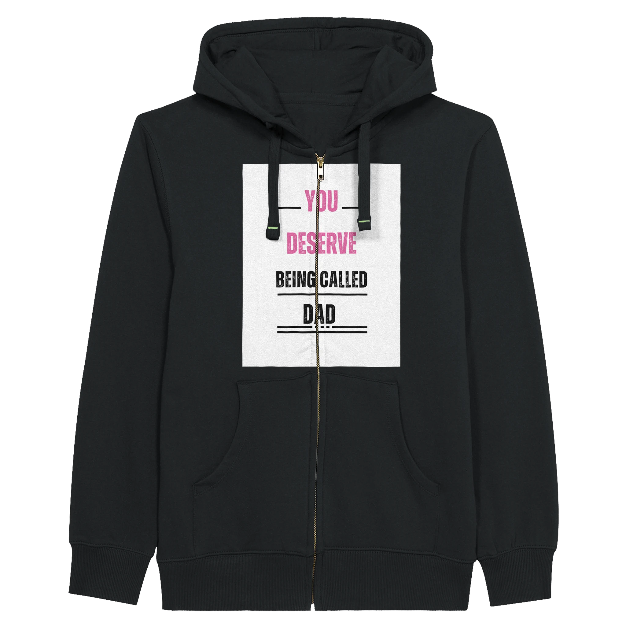 Organic Unisex Zip Hoodie