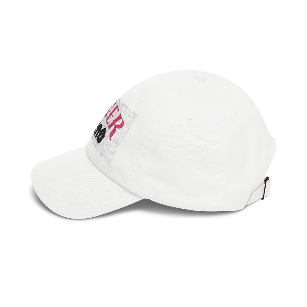 Dad Cap – 'Never QUIT' Distressed Patch Embroidered Baseball Hat