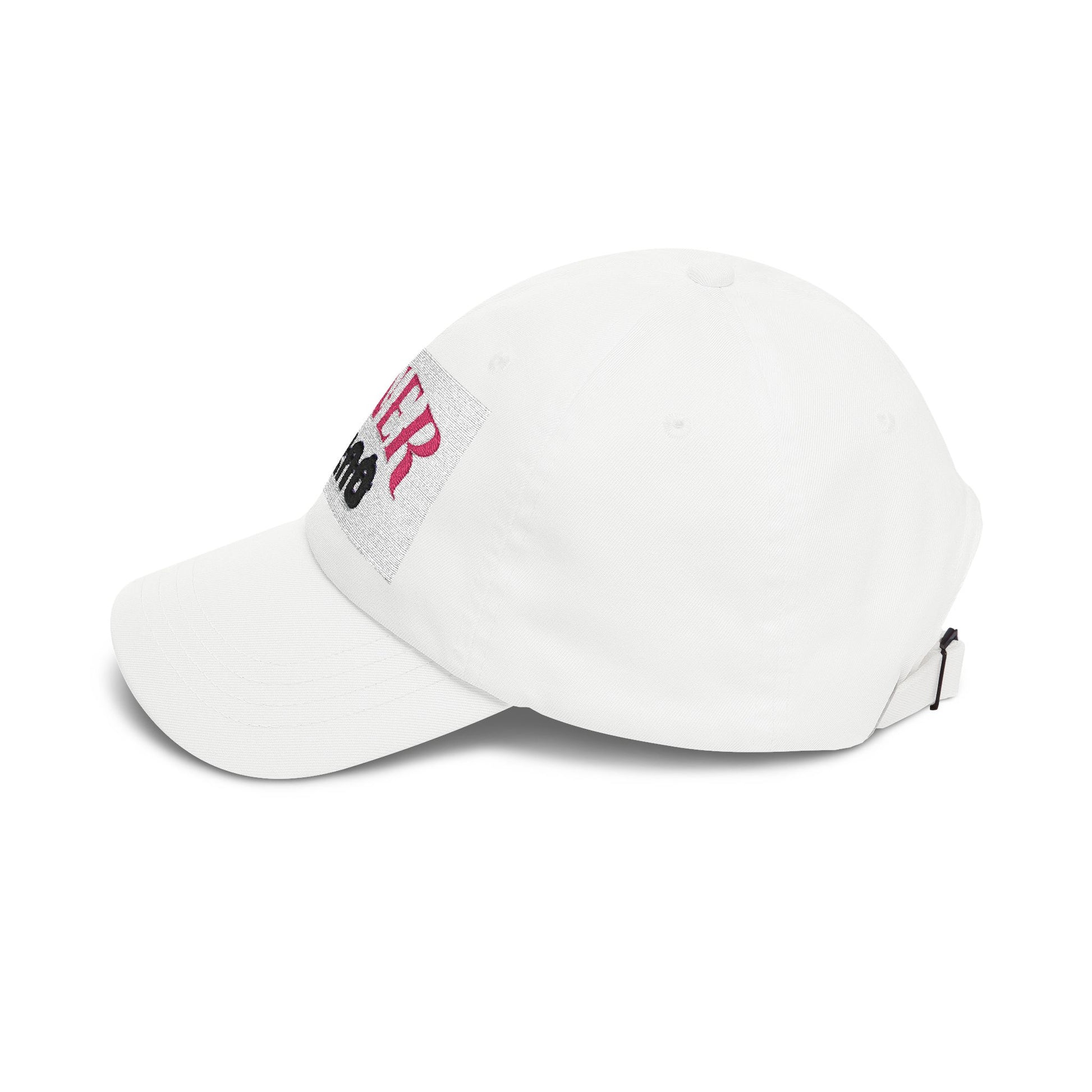 Dad Cap – 'Never QUIT' Distressed Patch Embroidered Baseball Hat