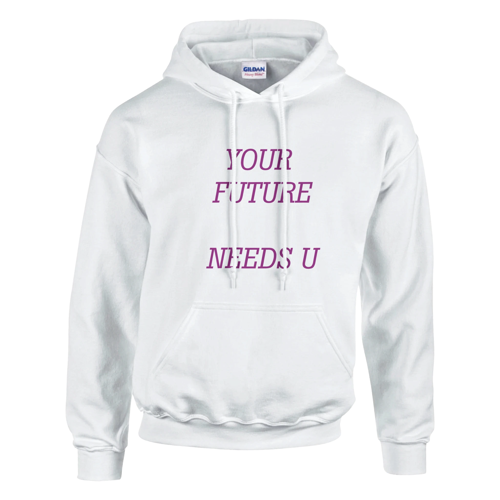 Classic Unisex Pullover Hoodie | Gildan® 18500 White