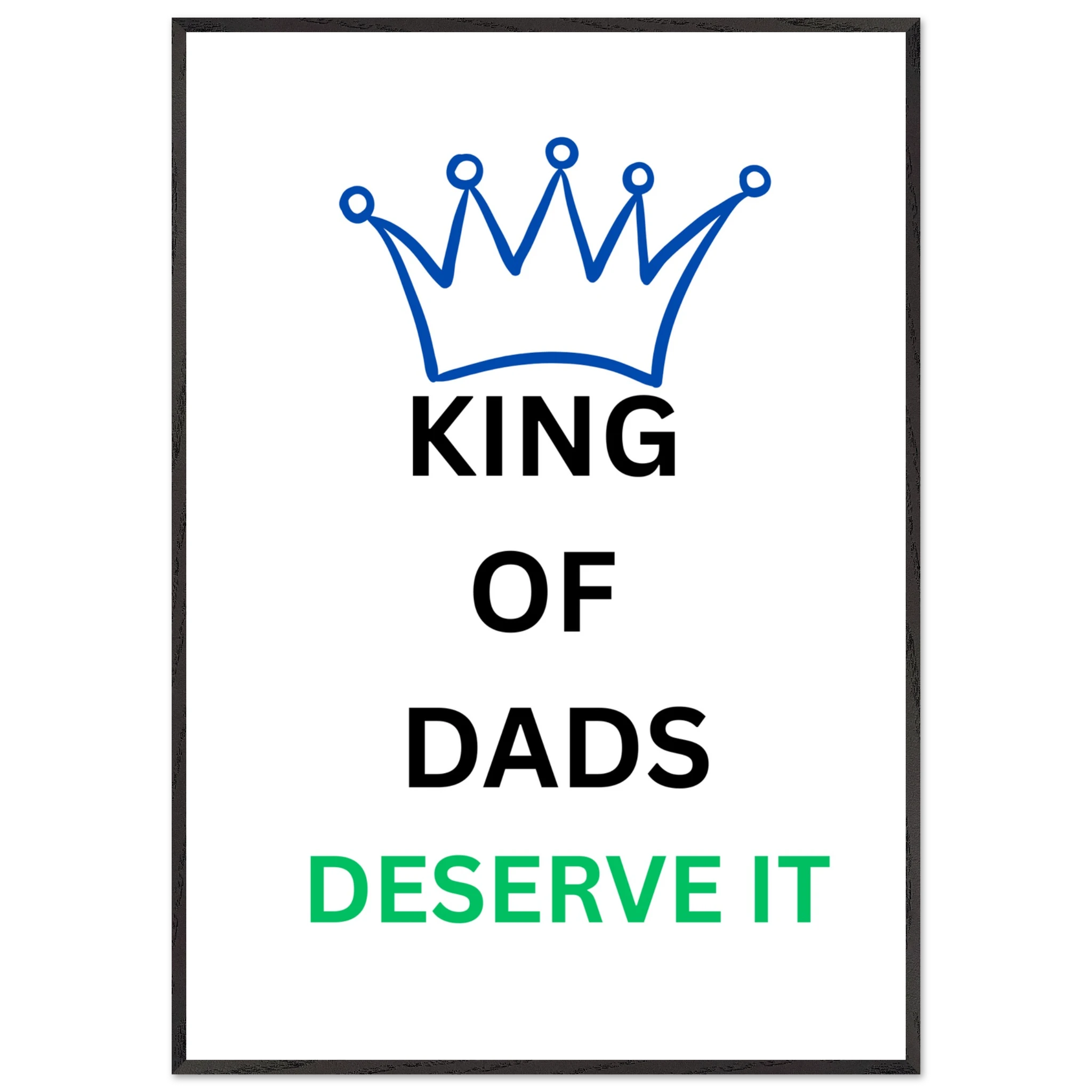 Premium Wooden Framed Poster With Fine Art Paper